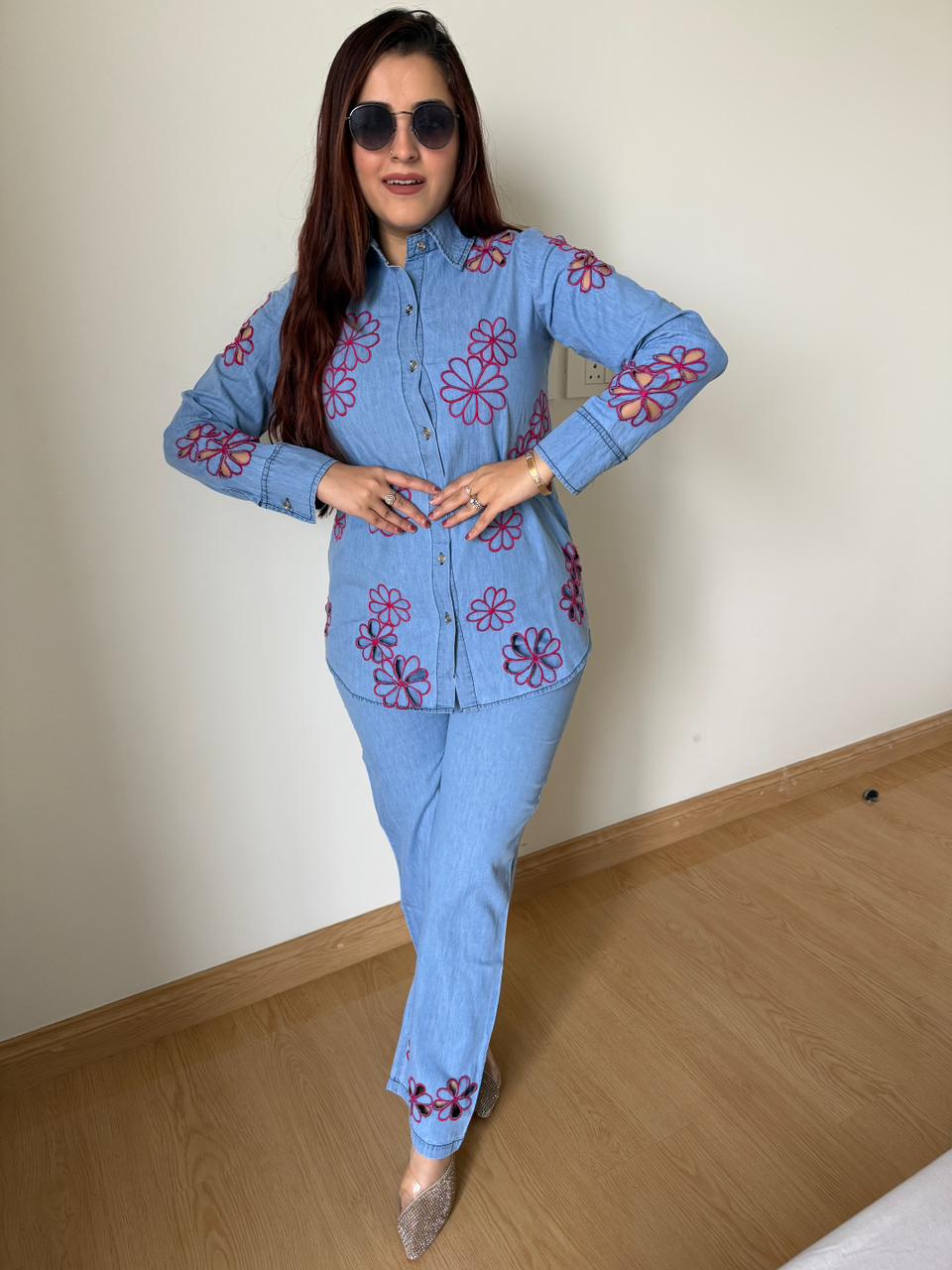 Denim Daisy Co-Ord Set