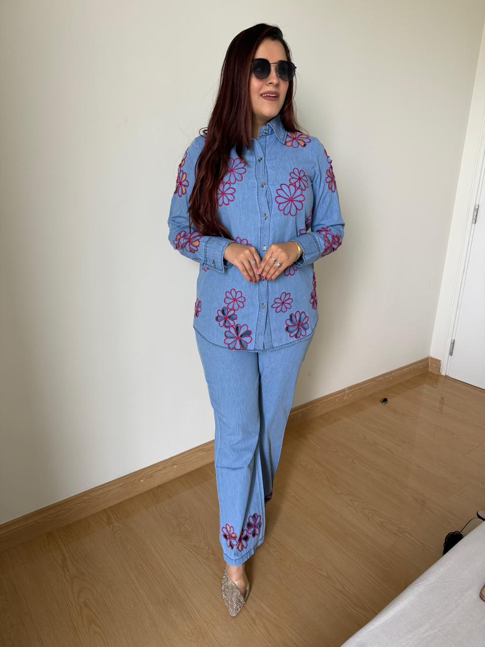 Denim Daisy Co-Ord Set