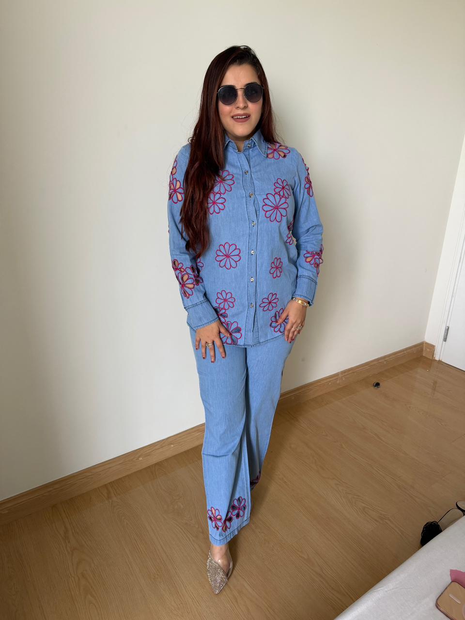 Denim Daisy Co-Ord Set