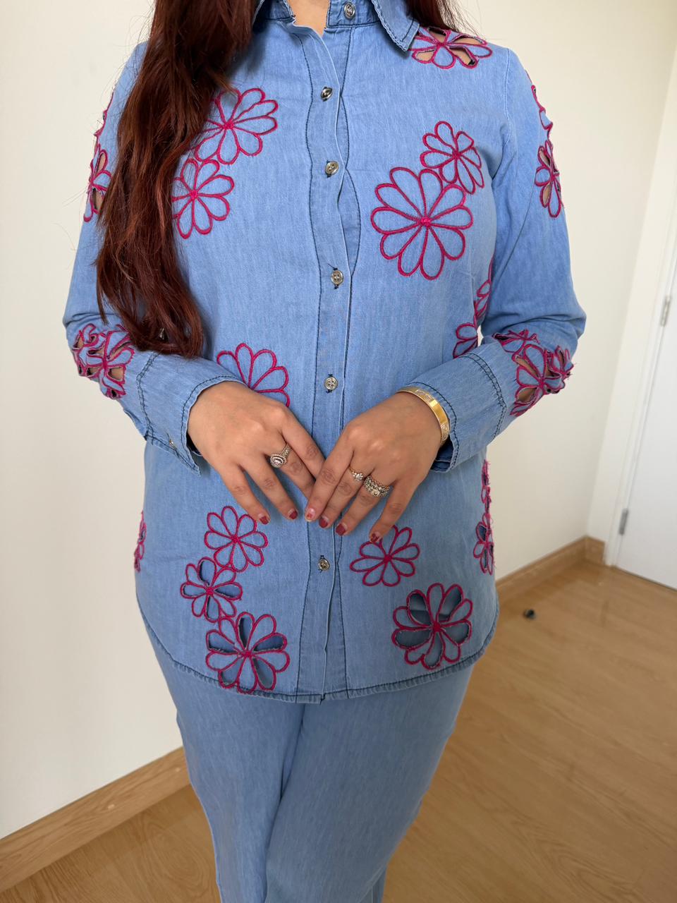 Denim Daisy Co-Ord Set
