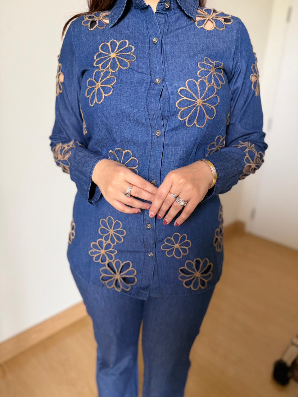Denim Daisy Co-Ord Set