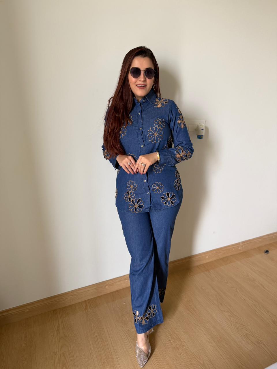 Denim Daisy Co-Ord Set