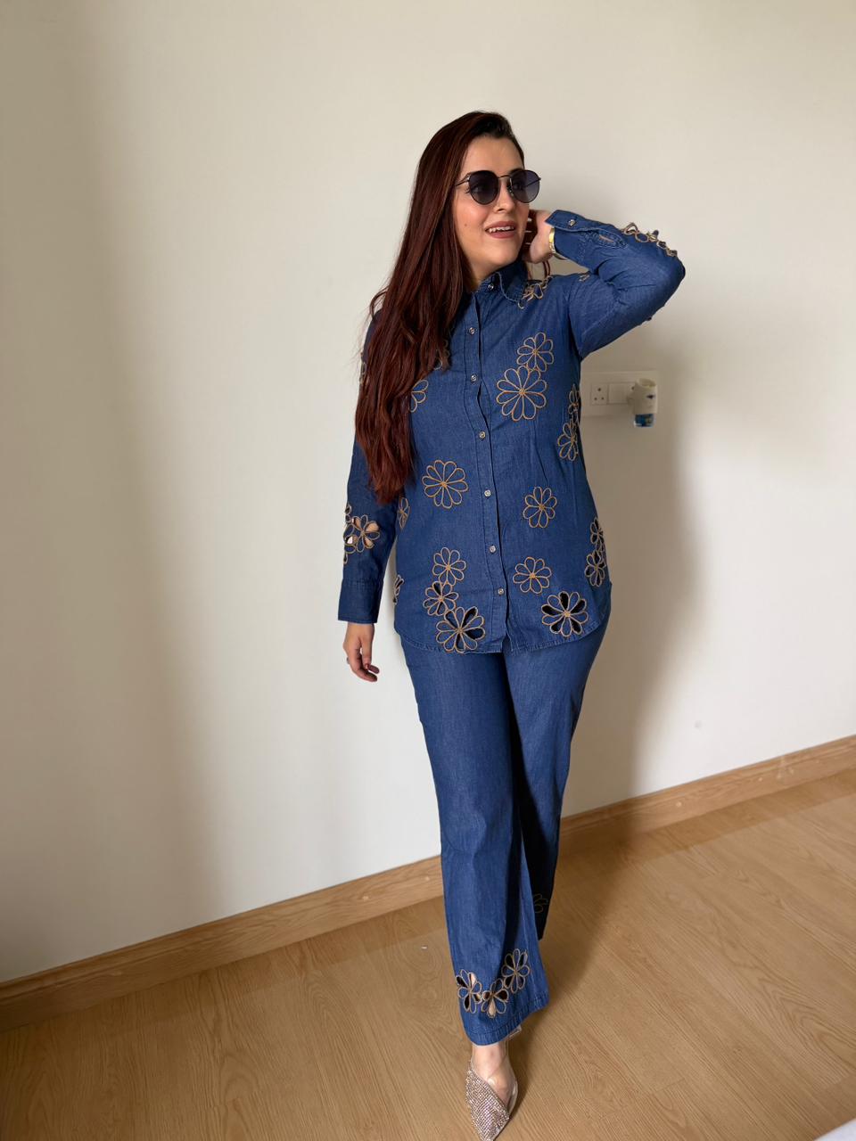 Denim Daisy Co-Ord Set