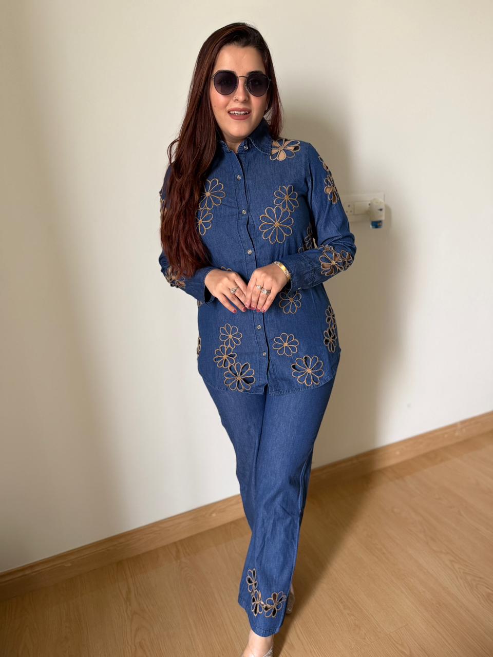Denim Daisy Co-Ord Set