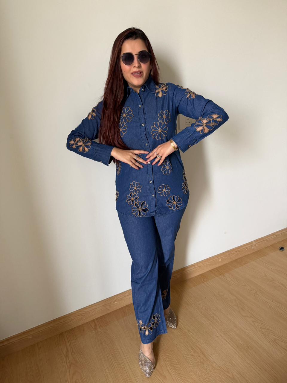 Denim Daisy Co-Ord Set