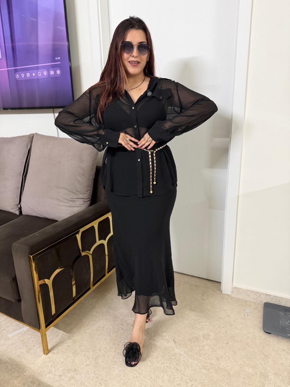 Miya Sheer Co-Ord Set
