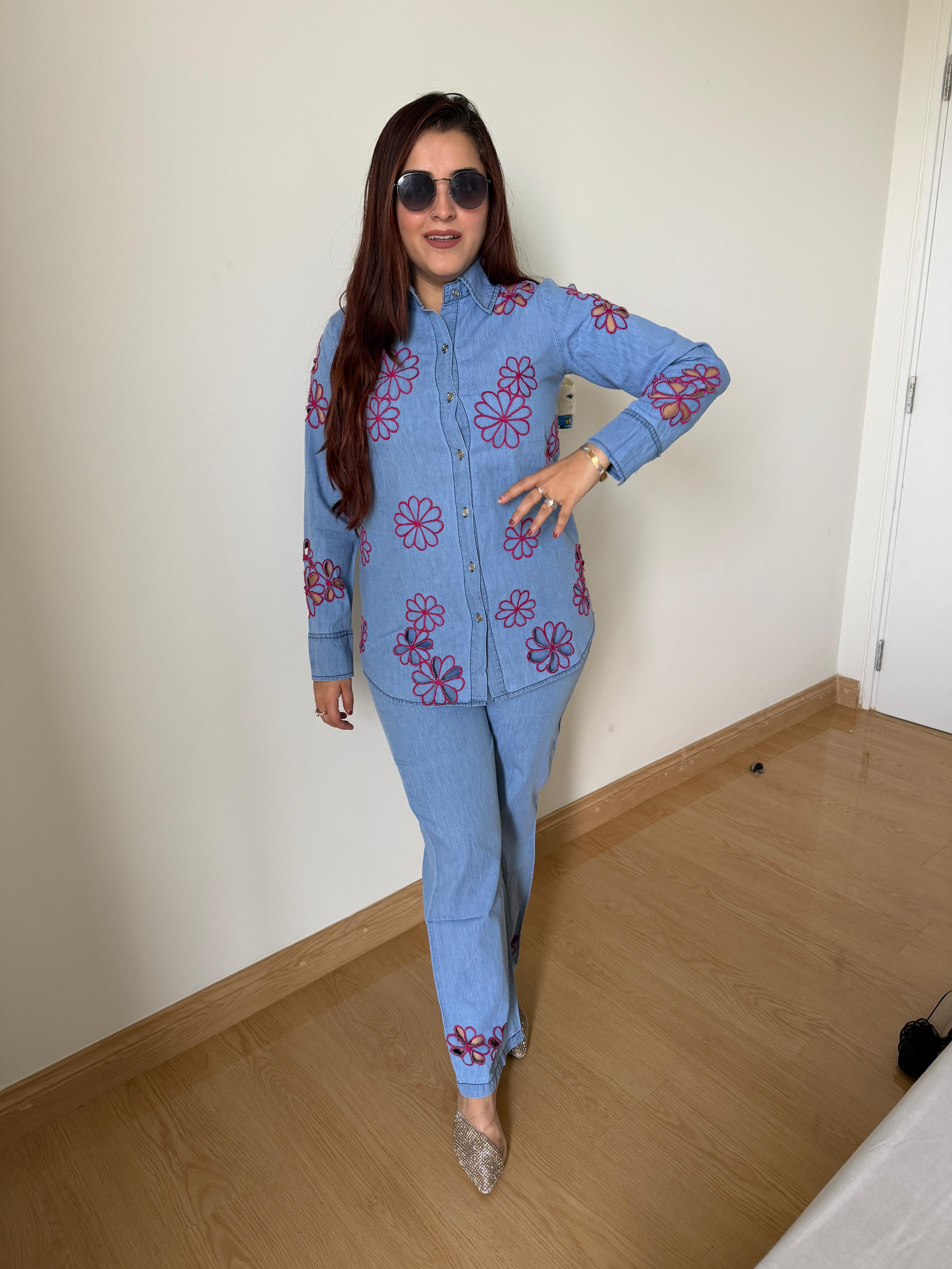 Denim Daisy Co-Ord Set