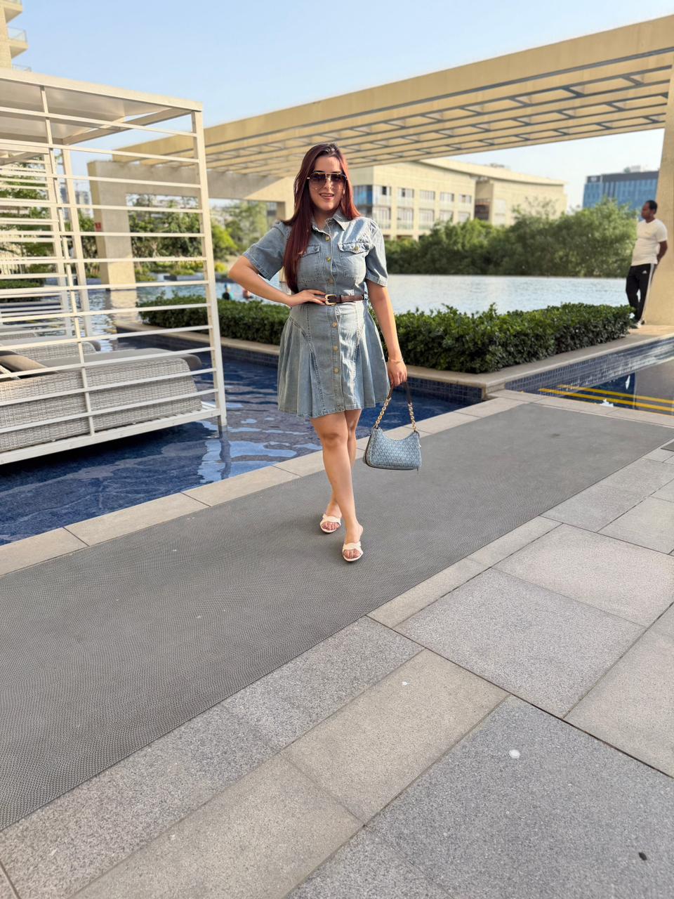Zeny Chic Denim Dress