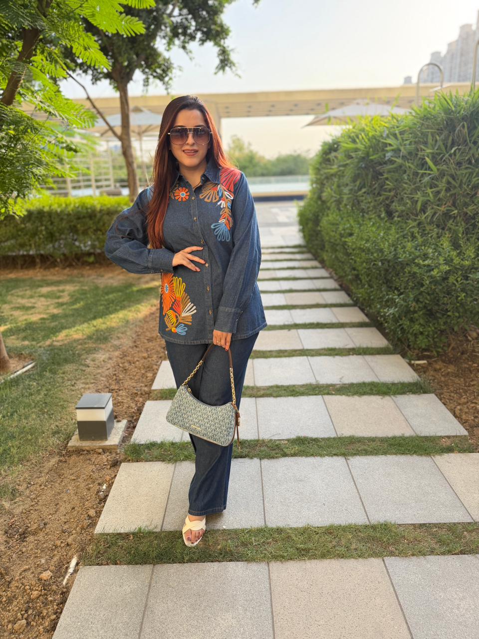 Mahi  Denim Co-Ord Set