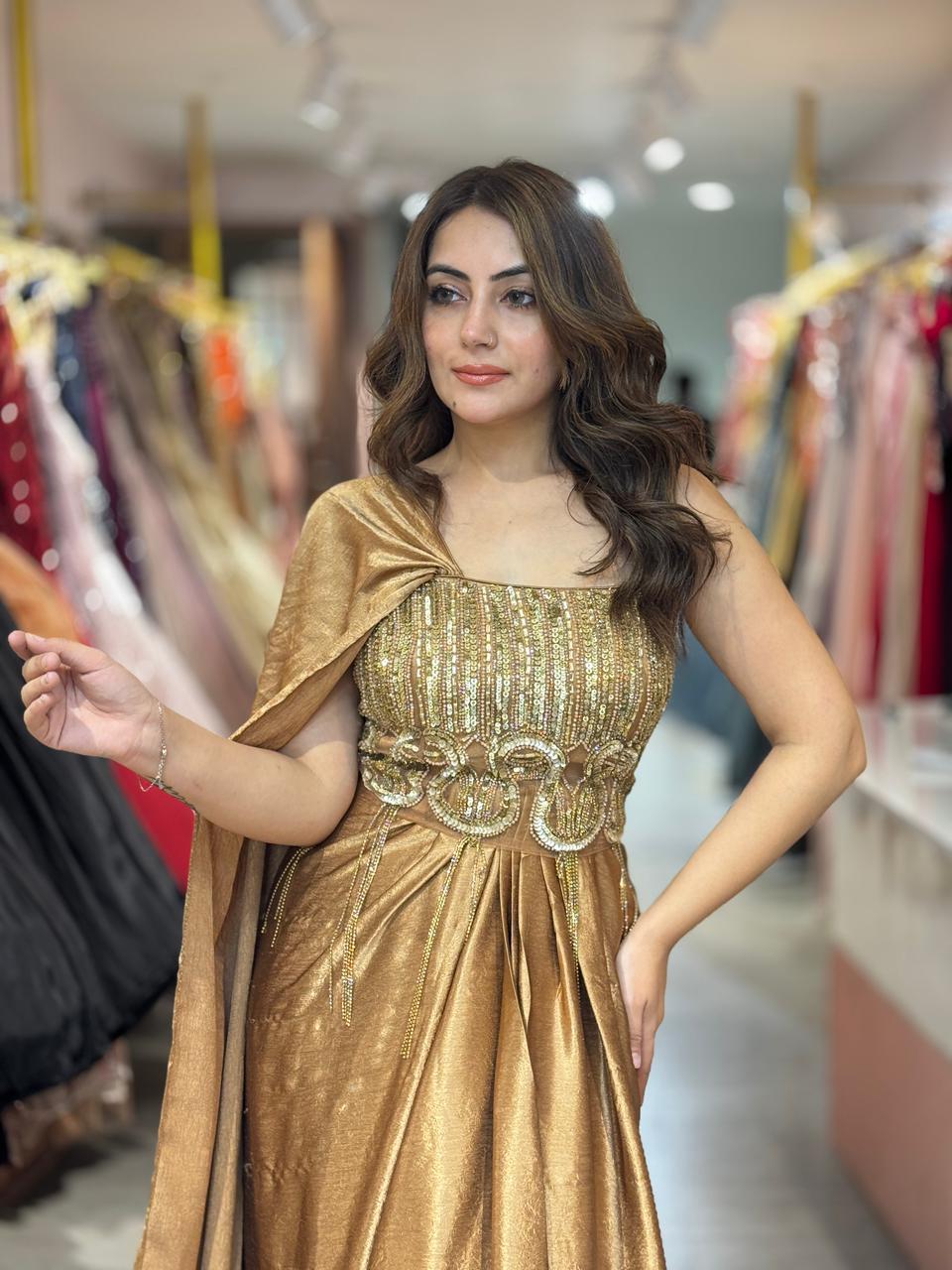 Aura indo Western set