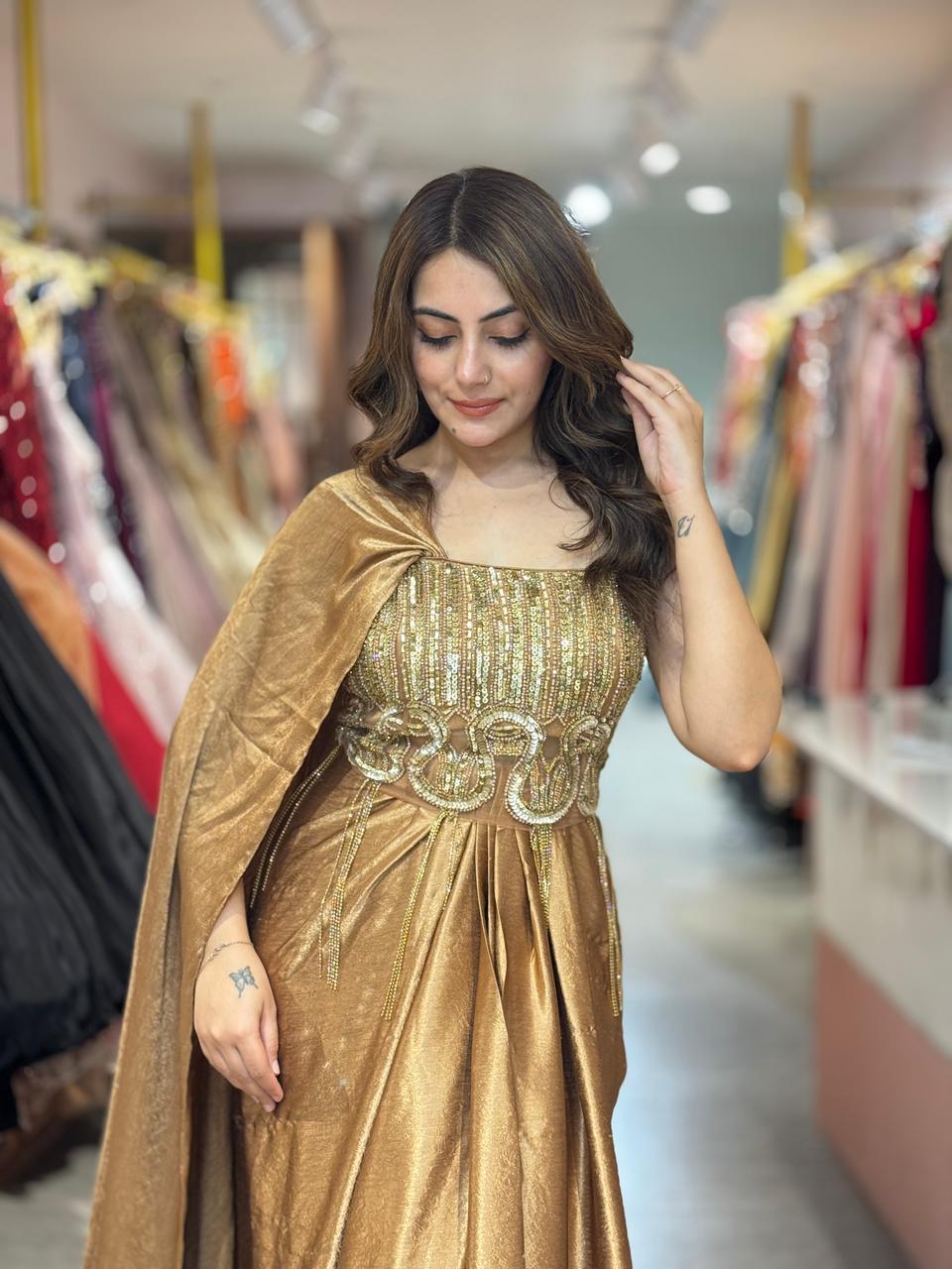 Aura indo Western set