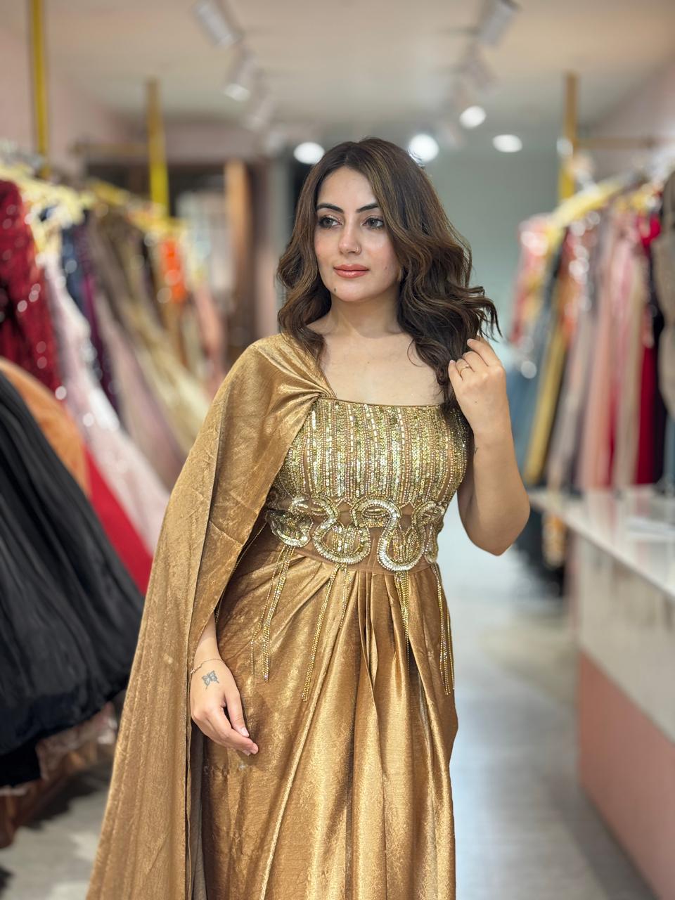 Aura indo Western set