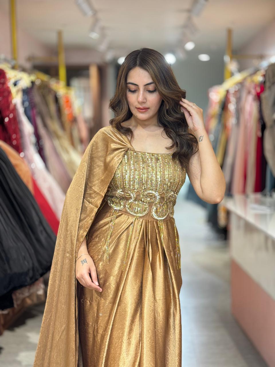 Aura indo Western set