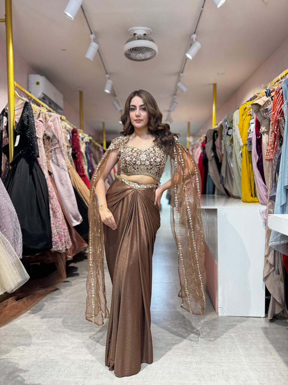 Primrose Luxe Indo western set