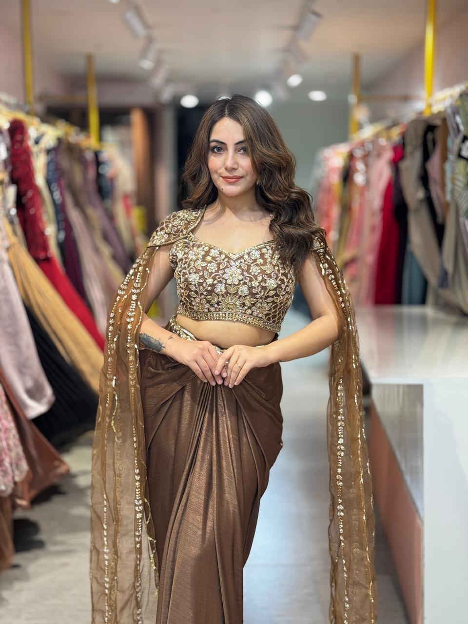 Primrose Luxe Indo western set