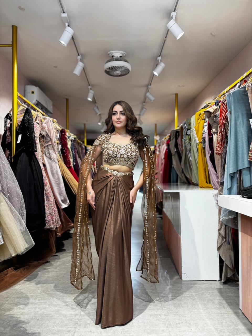 Primrose Luxe Indo western set