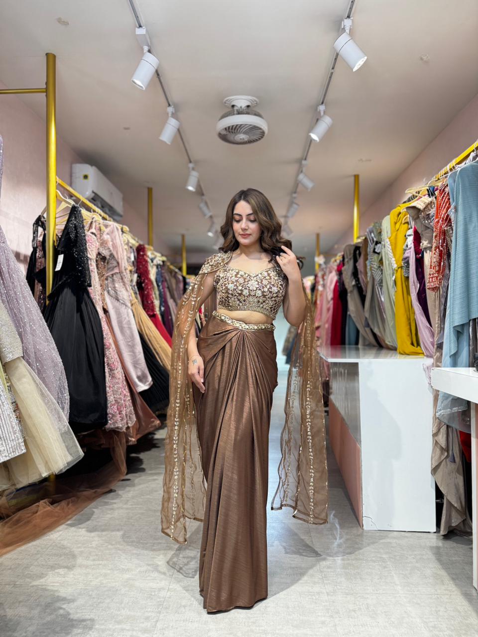 Primrose Luxe Indo western set