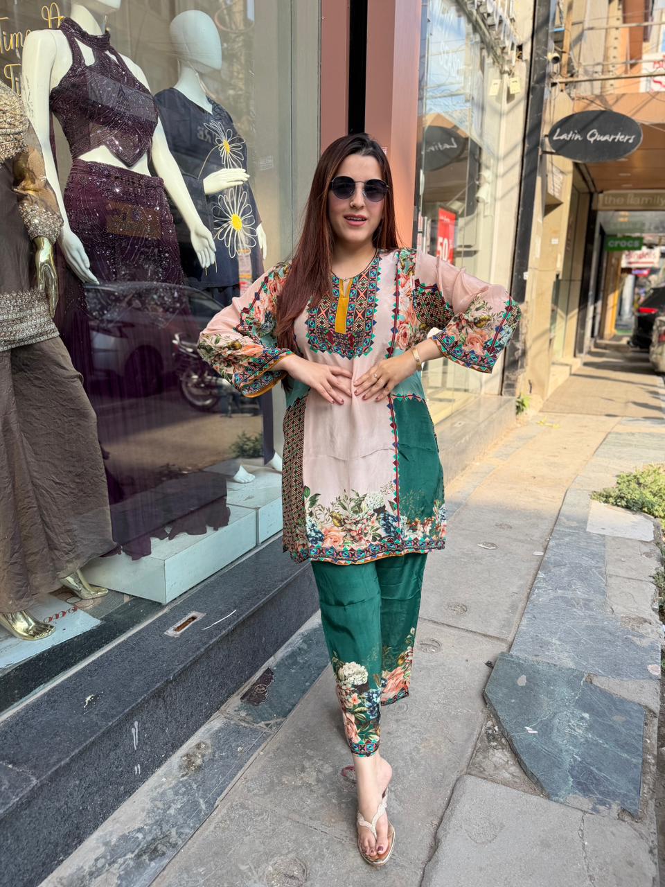 Ethnic Bloom Co-Ord Set