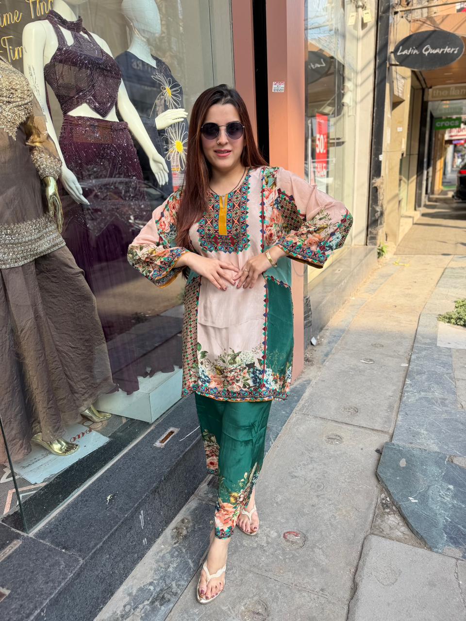 Ethnic Bloom Co-Ord Set