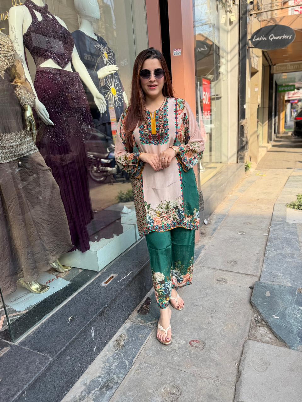 Ethnic Bloom Co-Ord Set