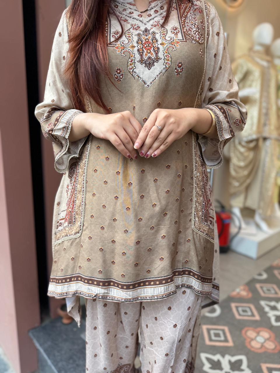 Desert Printed Co-Ord Set