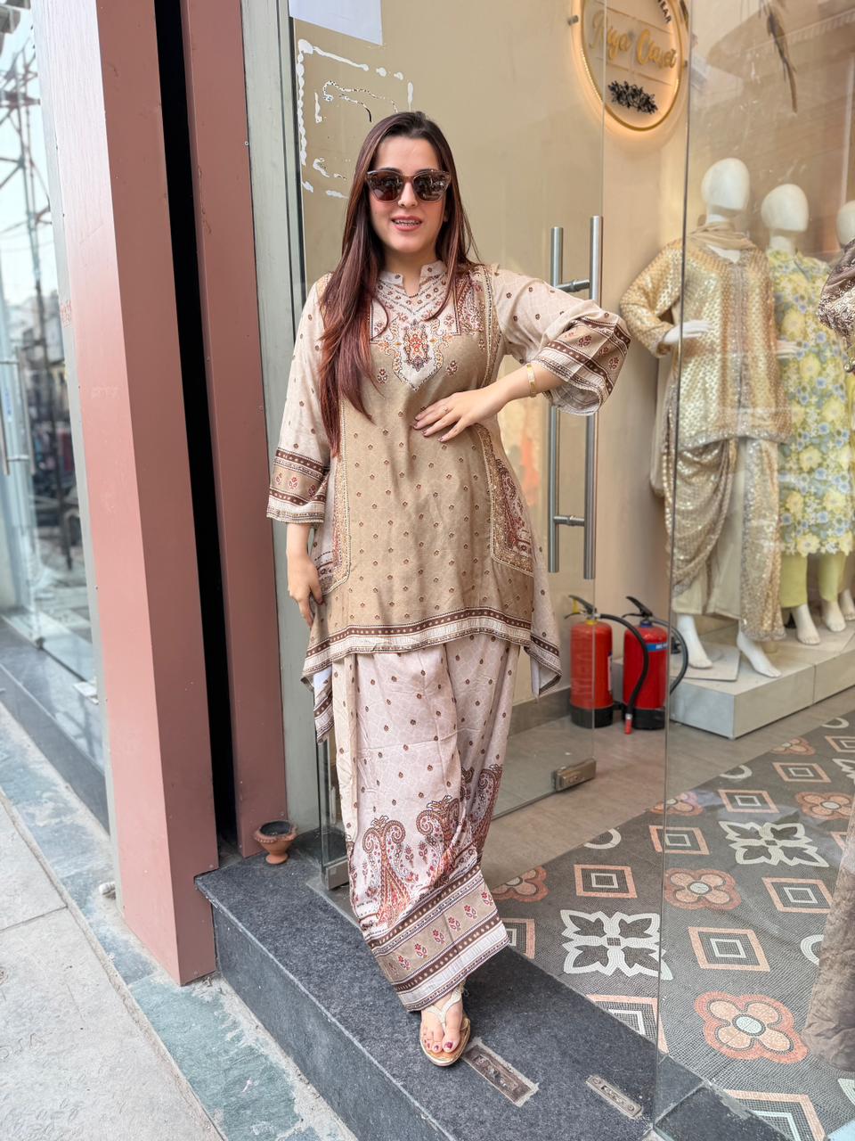 Desert Printed Co-Ord Set