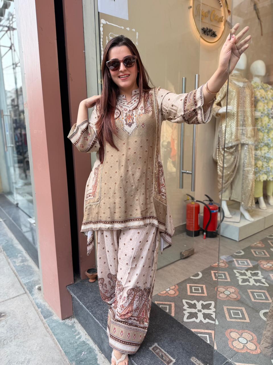 Desert Printed Co-Ord Set