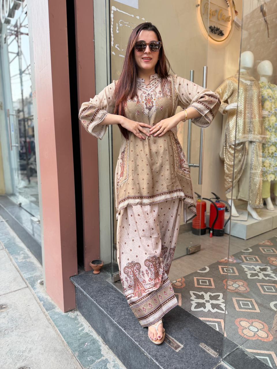 Desert Printed Co-Ord Set