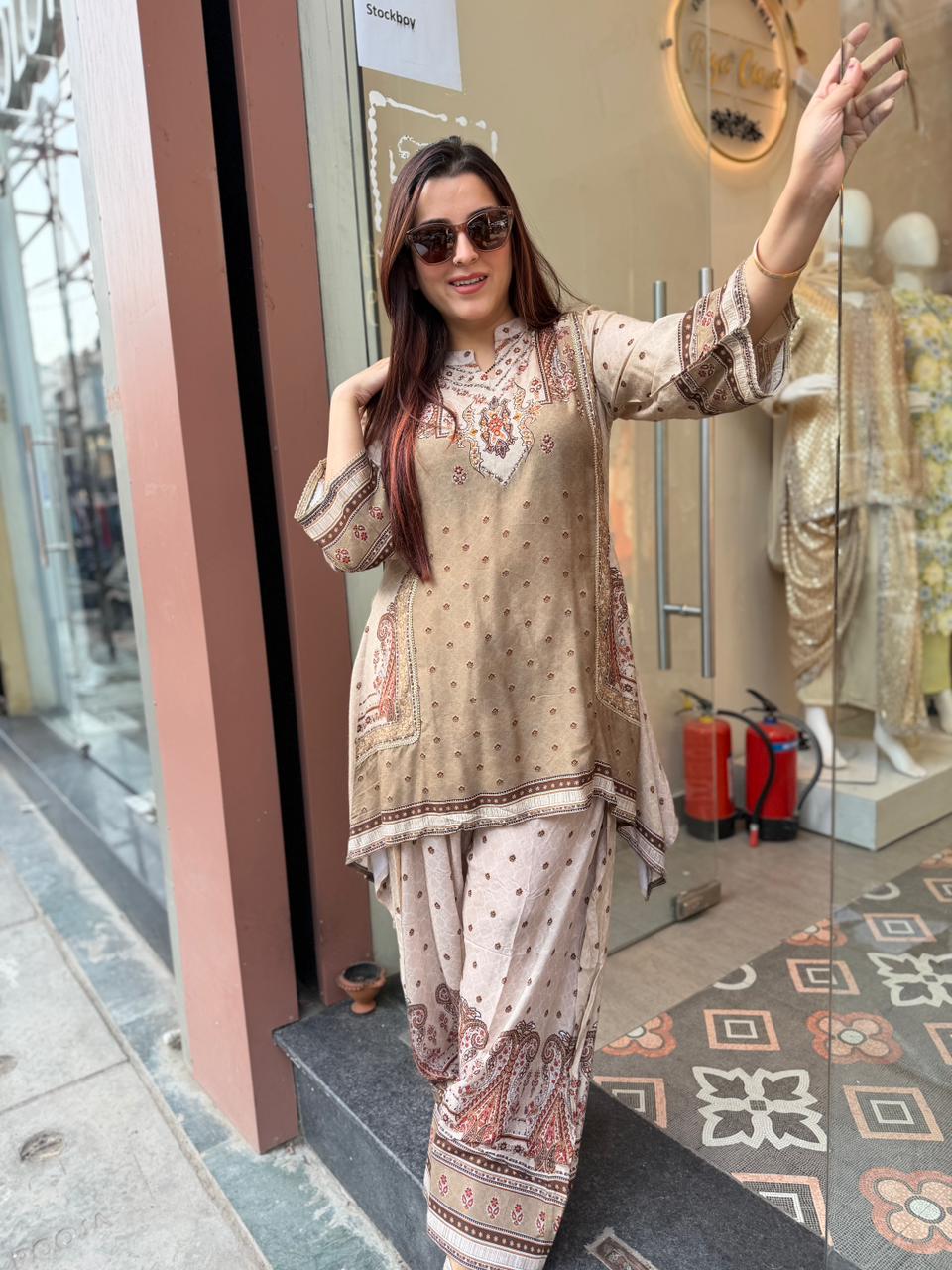 Desert Printed Co-Ord Set