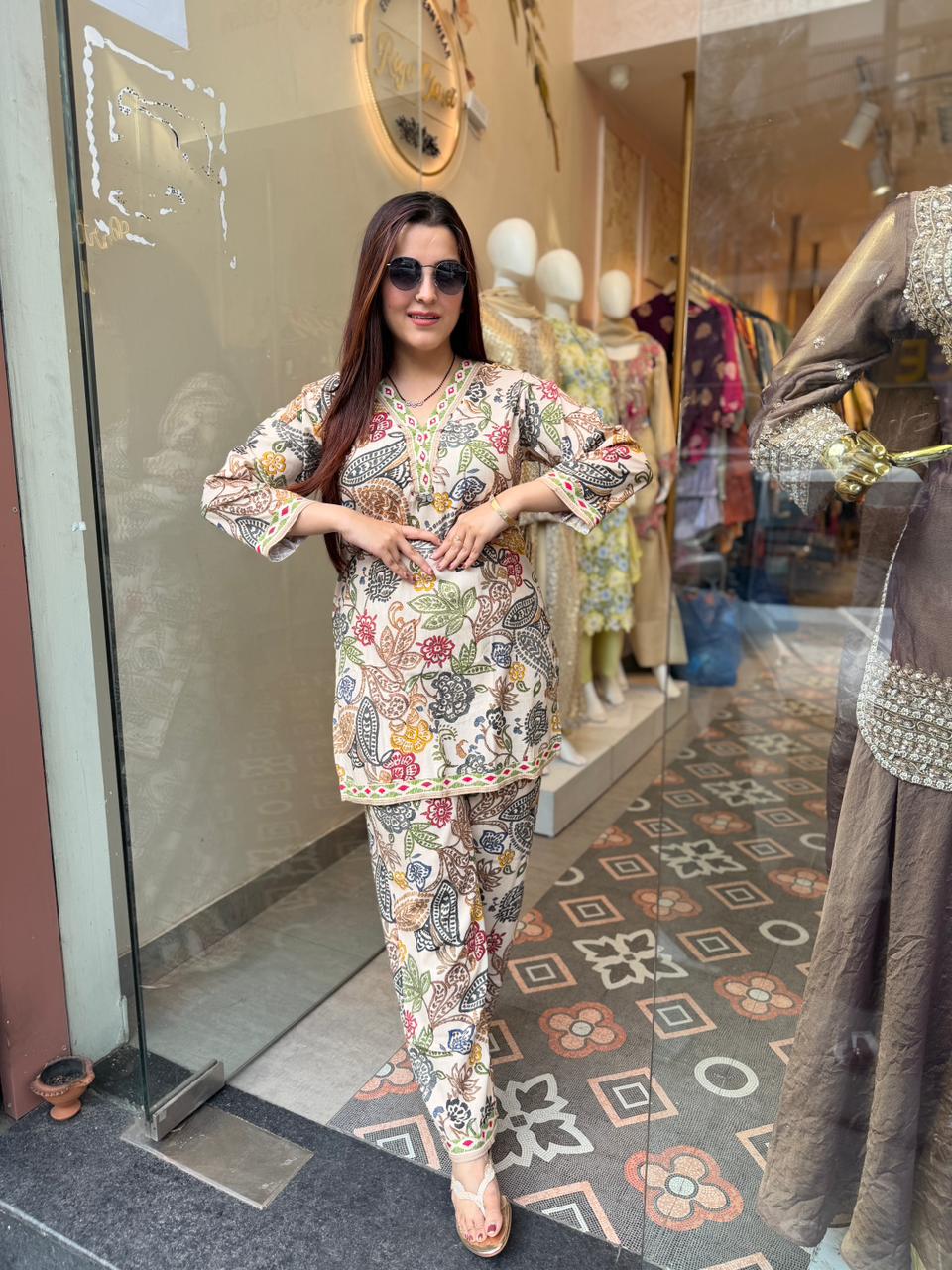 Boho Garden Printed Co-Ord Set