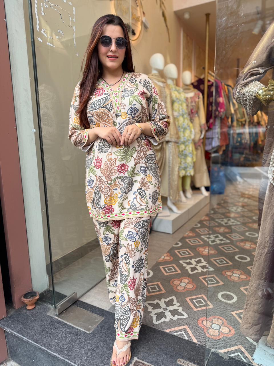 Boho Garden Printed Co-Ord Set