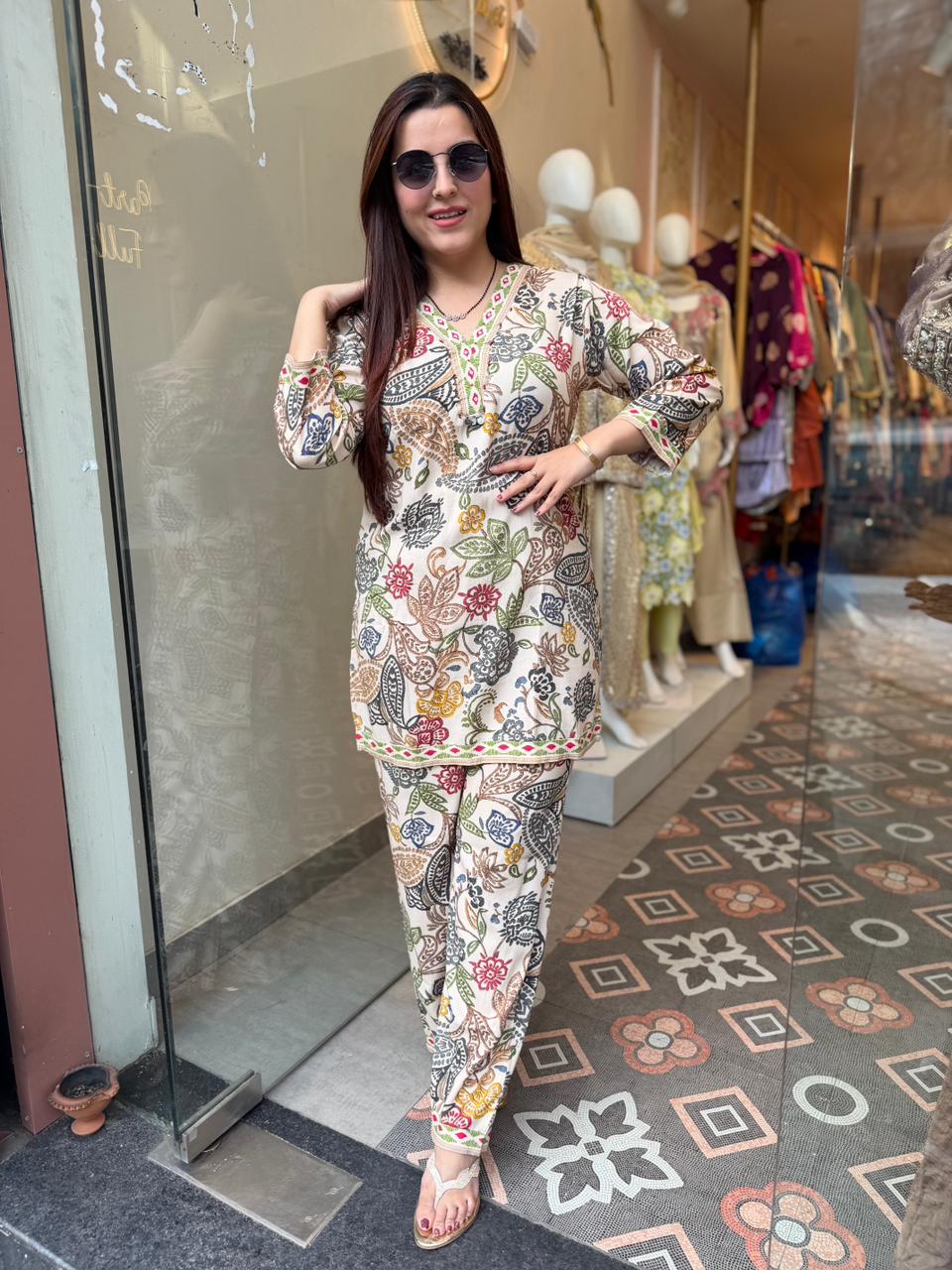 Boho Garden Printed Co-Ord Set