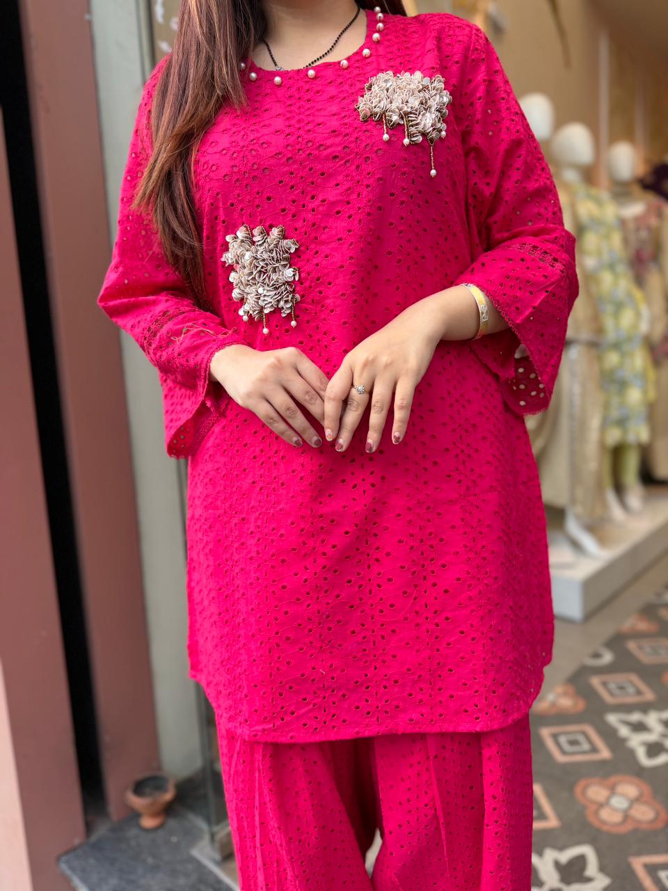 Eyelet Co-Ord Set