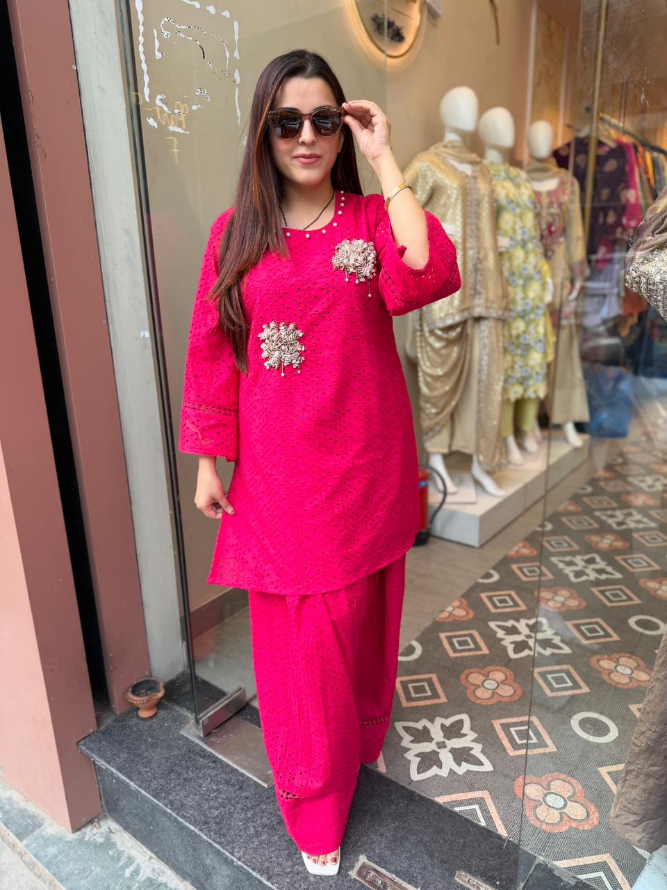 Eyelet Co-Ord Set