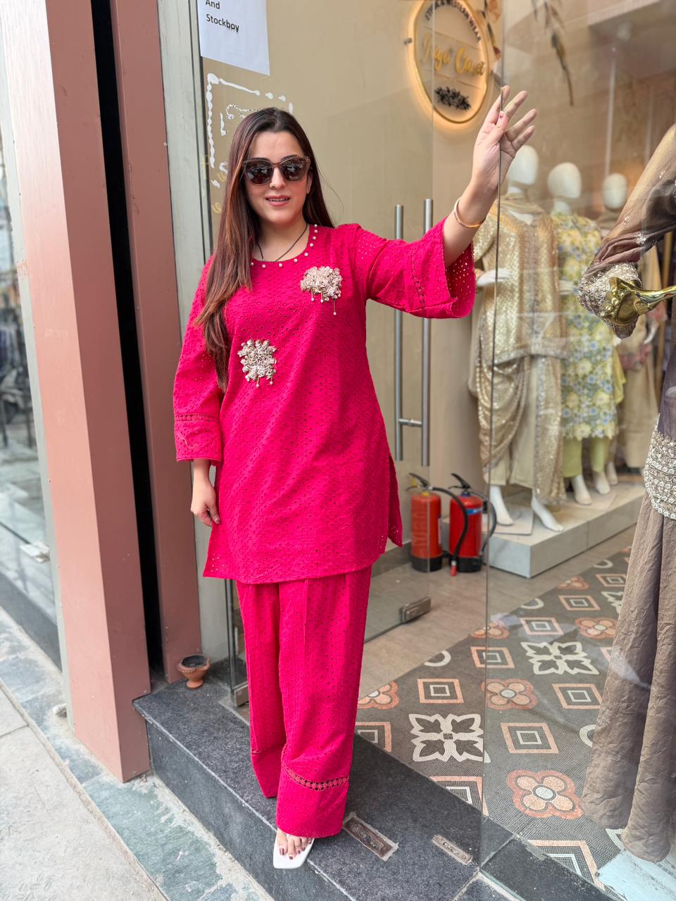 Eyelet Co-Ord Set