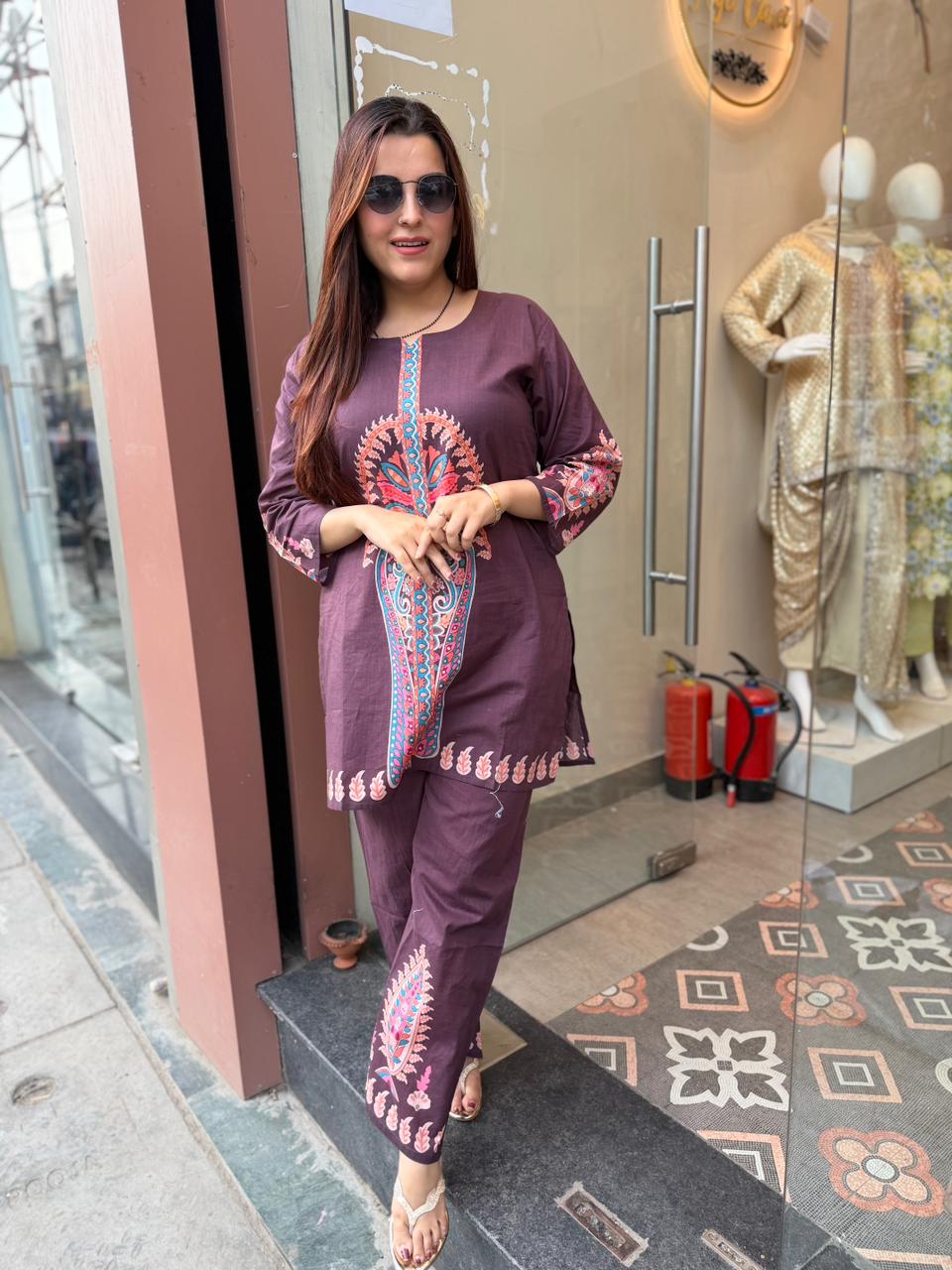 Re Printed Co-Ord Set