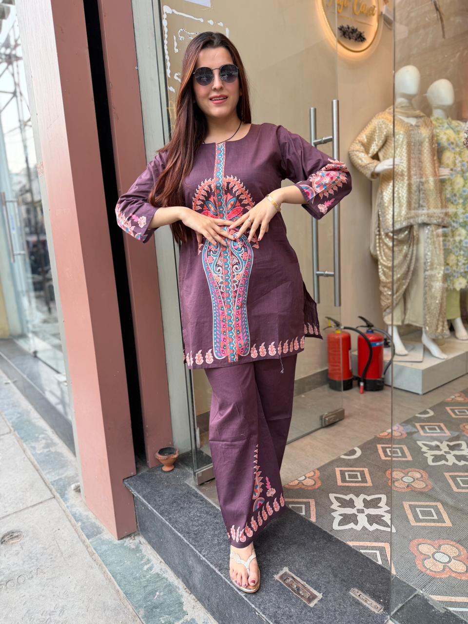 Re Printed Co-Ord Set
