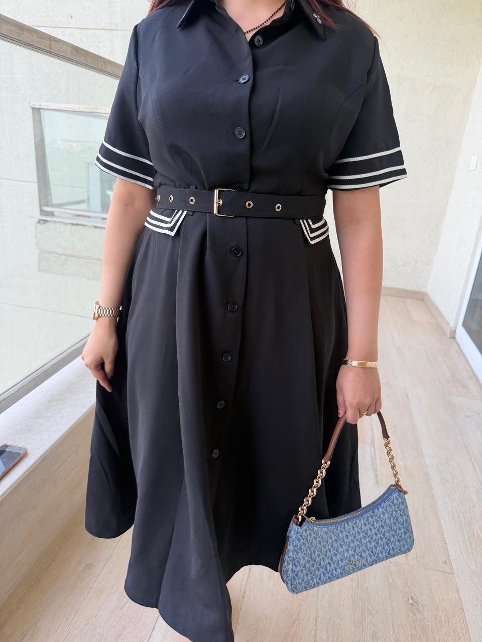 Oriv  Elegance Midi Dress