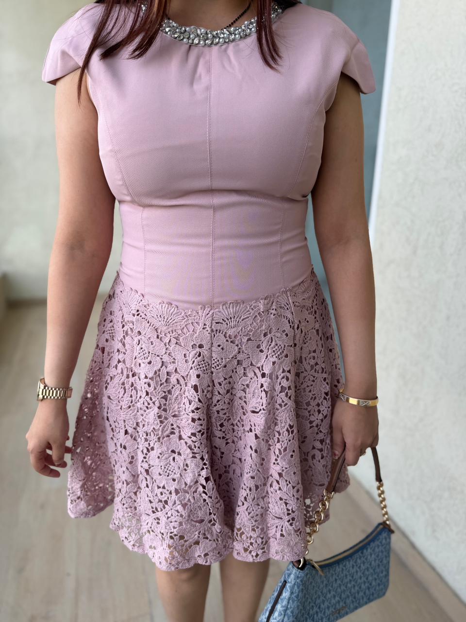 Lace Flare Sort Dress