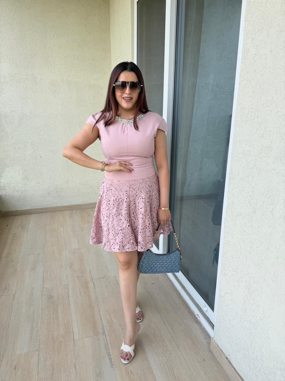 Lace Flare Sort Dress