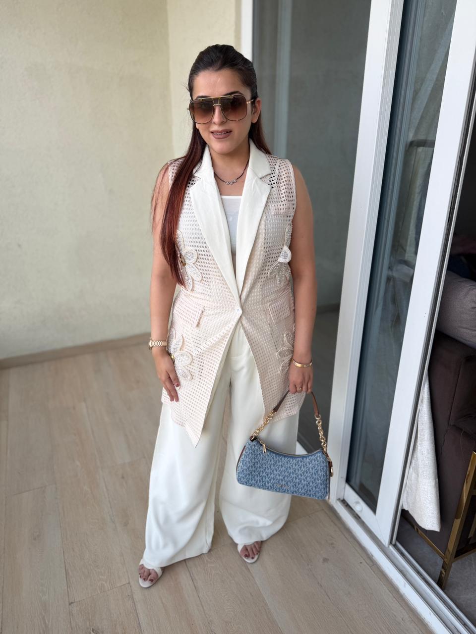 Pearl Bloom Luxe Co-ord Set