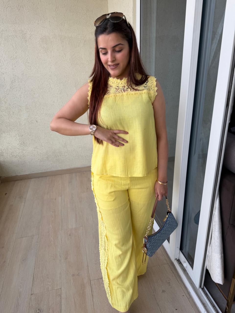 Sunshine Lace Breeze Co-ord Set