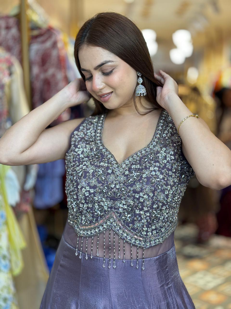 Stardust Embellished Gown