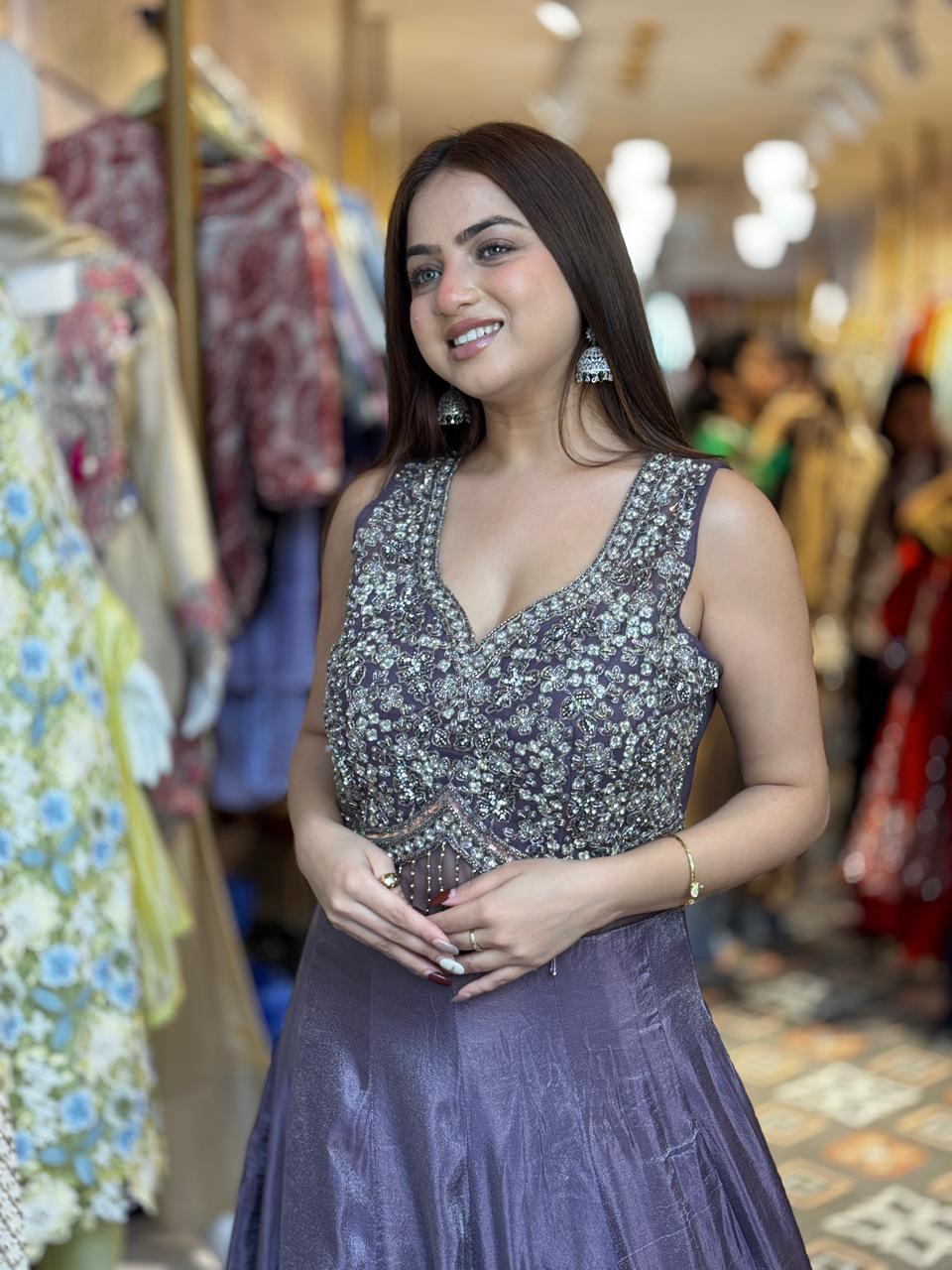 Stardust Embellished Gown
