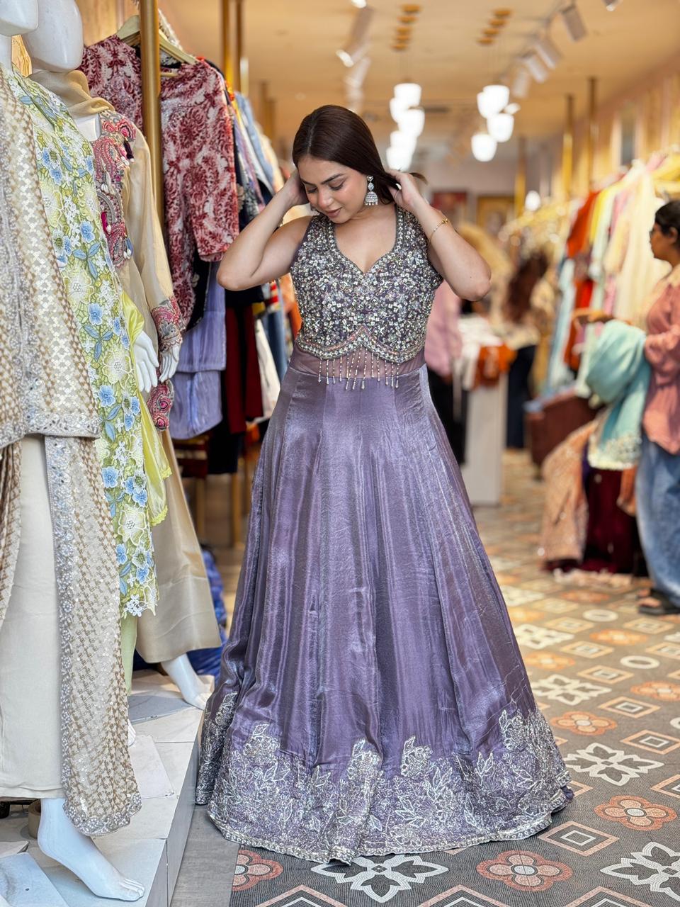 Stardust Embellished Gown