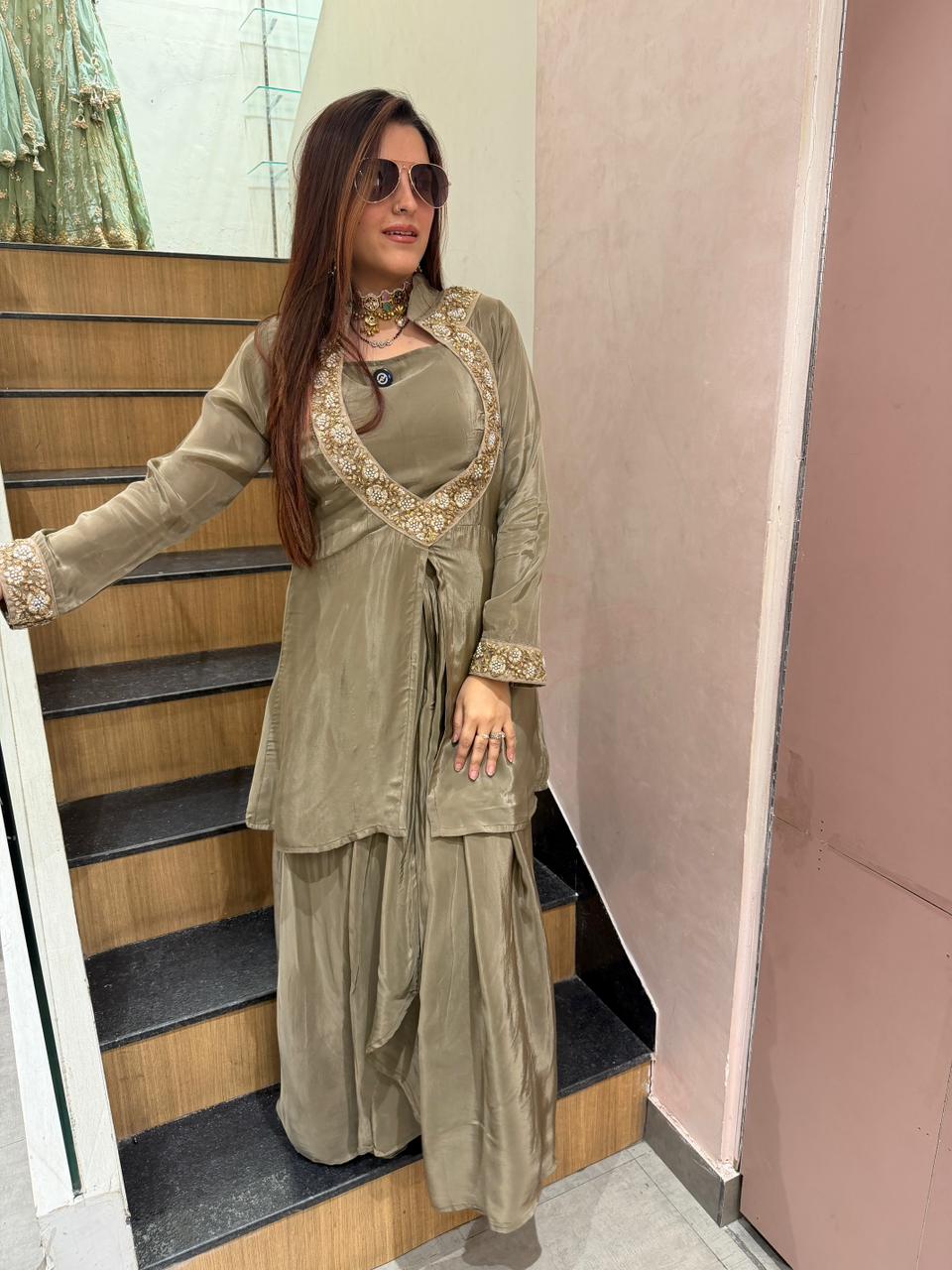 Civen Embellished Co-ord Set