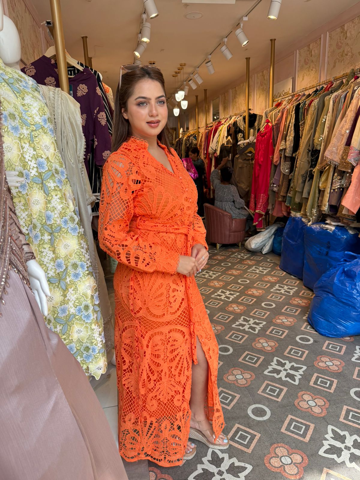 Crochet Lace Beach Dress