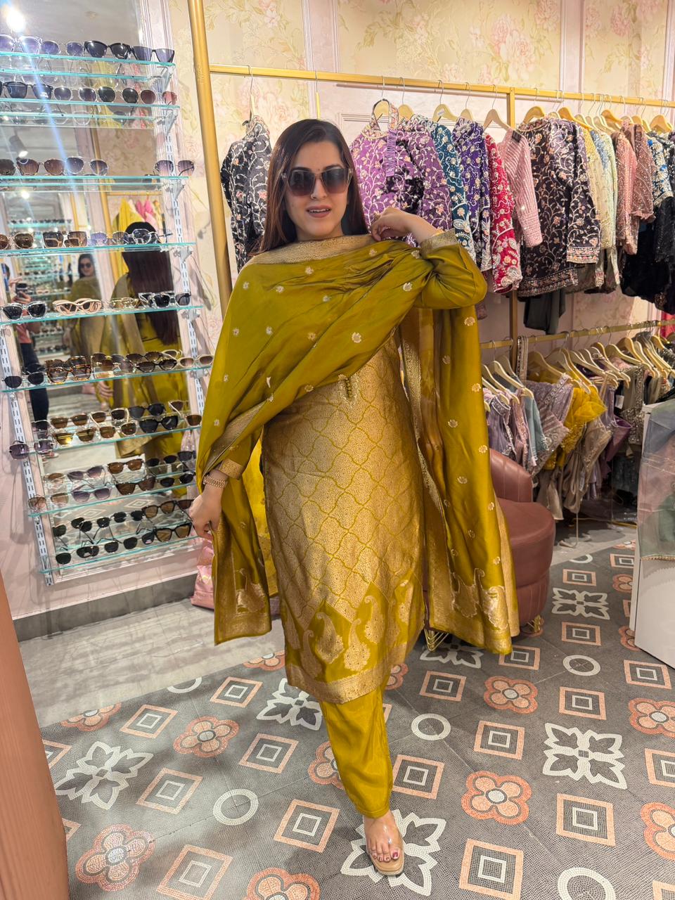Banarasi Suit Set