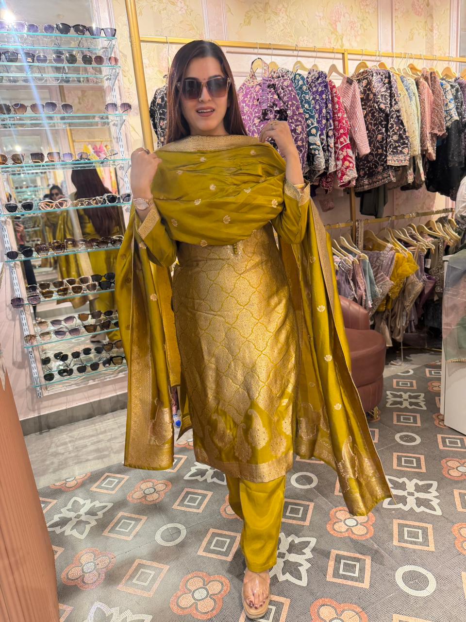 Banarasi Suit Set