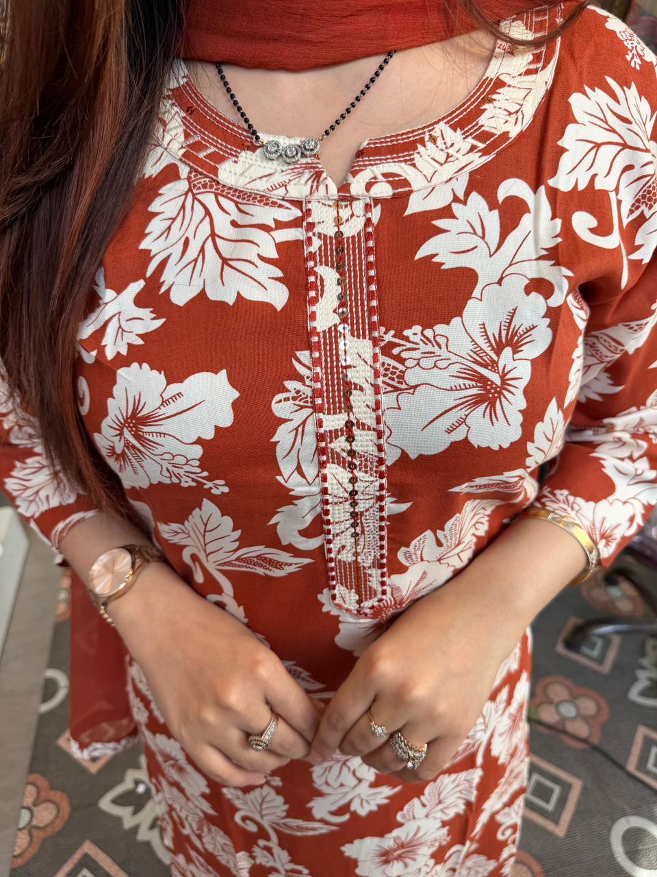 Nainy Bloom Printed Kurta Set